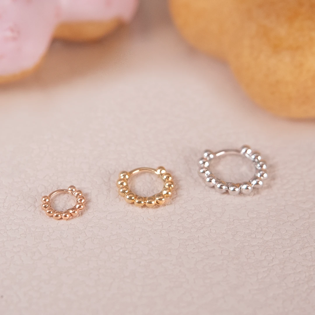 Mini donut huggies 5mm